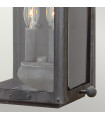 Lanterne murale Anchorage Zinc vieilli
