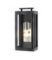 Lanterne murale Sutcliffe Nickel zinc / antique vieilli