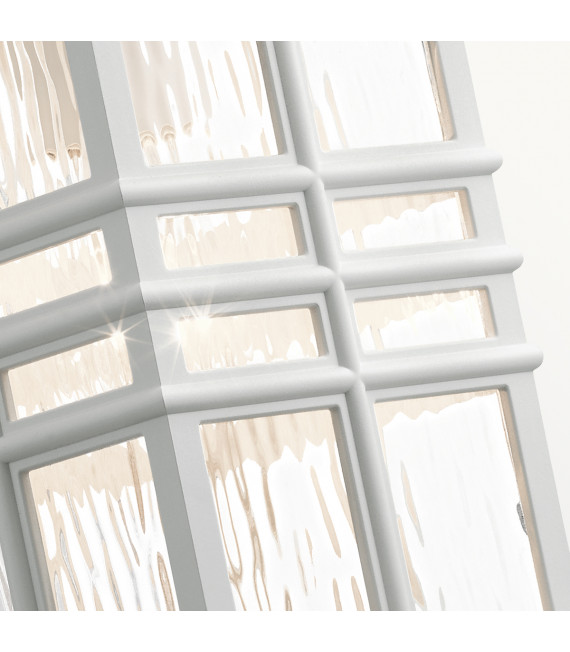 Lanterne murale de jardin Beacon Square blanc 35,9 Cm