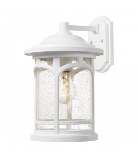 Lanterne murale de jardin Marblehead blanc 34