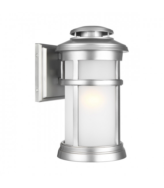 Lanterne murale de jardin Newport Acier brossé peint 32