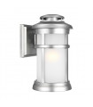 Lanterne murale de jardin Newport Acier brossé peint 32