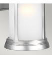 Lanterne murale de jardin Newport Acier brossé peint 32,9 Cm