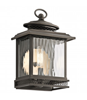 Lanterne murale de jardin Pettiford Olde Bronze 26