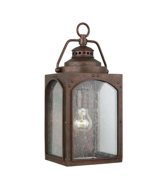 Lanterne murale de jardin Randhurst Oxyde de cuivre 41