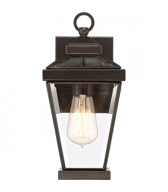 Lanterne murale de jardin Ravine Bronze occidental 31,8 Cm