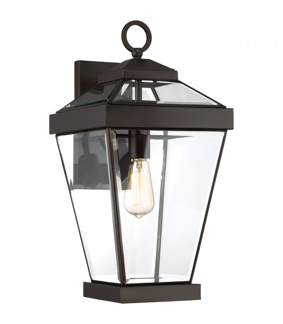 Lanterne murale de jardin Ravine Bronze occidental 51 Cm