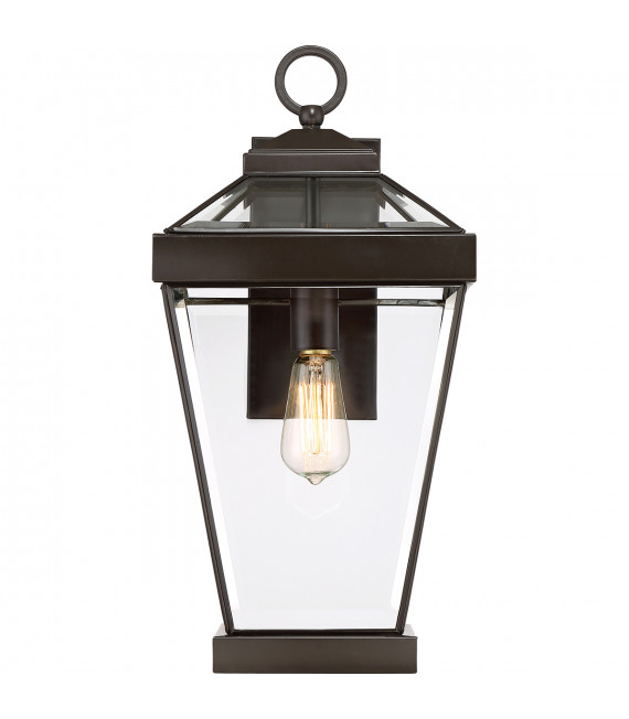 Lanterne murale de jardin Ravine Bronze occidental 51 Cm