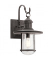 Lanterne murale de jardin Riverwood Zinc altéré 49