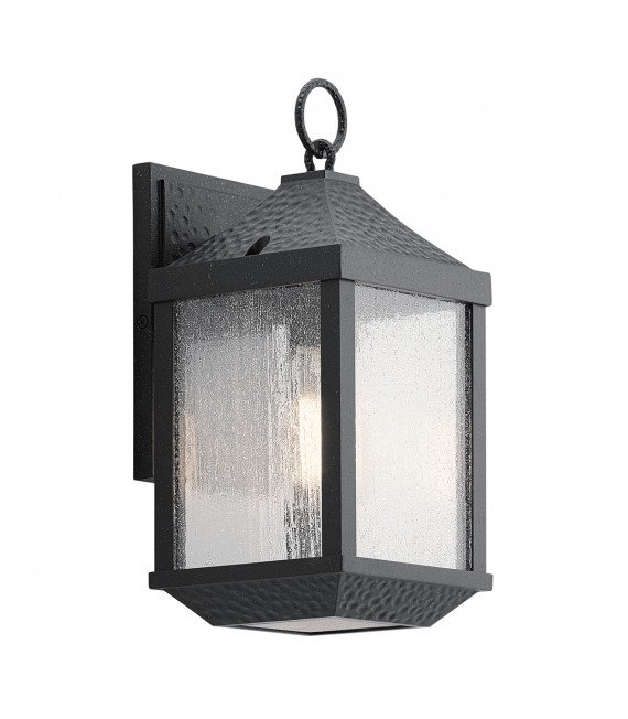 Lanterne murale de jardin Springfield Noir en détresse 34