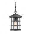 Lanterne suspendue de jardin Crusade Terre noir 32
