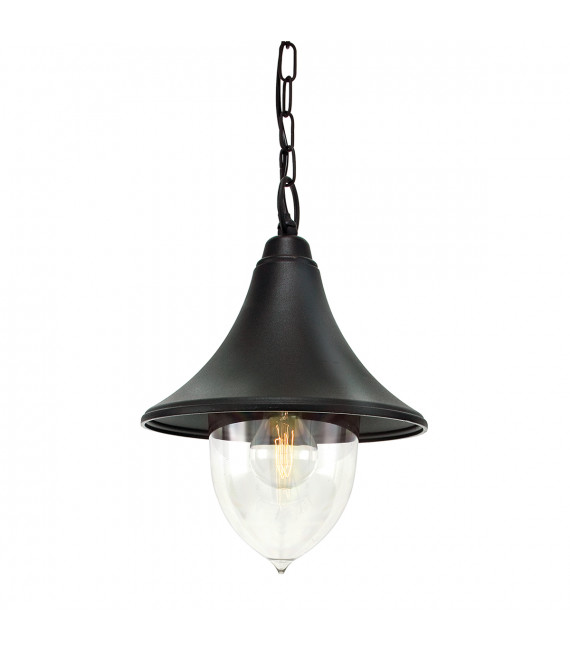 Lanterne suspendue de jardin Firenze Noir 30 Cm