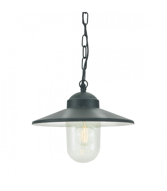 Lanterne suspendue de jardin Karlstad Noir 22 Cm