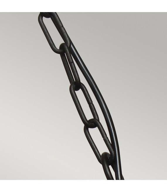 Lanterne suspendue de jardin Klampenborg Noir 26 Cm