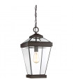 Lanterne suspendue de jardin Ravine Bronze occidental 51
