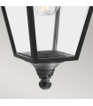Lanterne suspendue de jardin Turin Noir 33 Cm