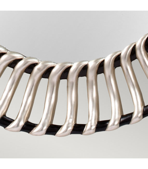 Miroir Cosmo Noir argent 106,7 Cm