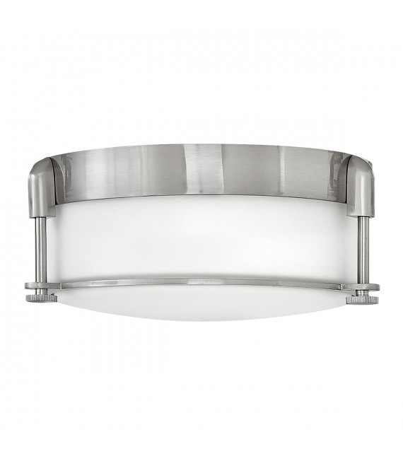 Plafonnier Colbin Nickel brossé 12