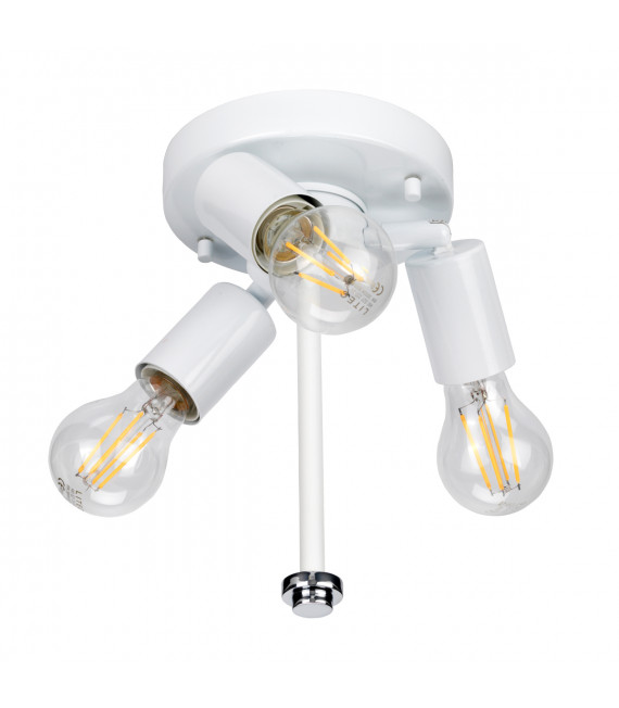 Plafonnier Fletcher Chrome poli 25,2 Cm