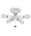 Plafonnier Fletcher Chrome poli 26,2 Cm