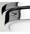 Plafonnier Gravity Chrome poli 10,8 Cm
