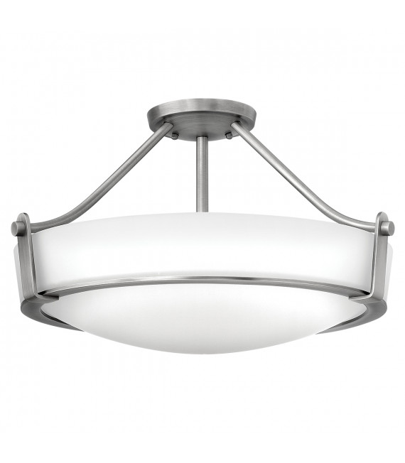 Plafonnier Hathaway Nickel antique 12