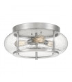 Plafonnier Trilogy Nickel brossé 18 Cm