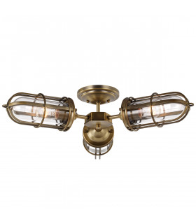 Plafonnier Urban Restoration Laiton antique sombre