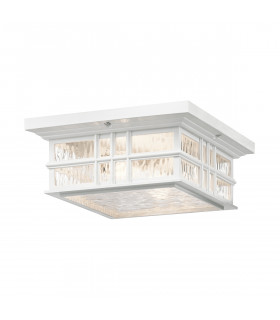 Plafonnier de jardin Beacon Square blanc 13