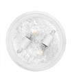 Plafonnier de jardin Marblehead blanc 12,7 Cm