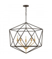 Suspension Astrid Bronze mat métallique 87