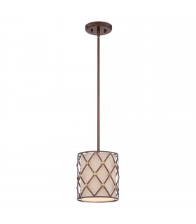 Suspension Brown Lattice cuivre 22