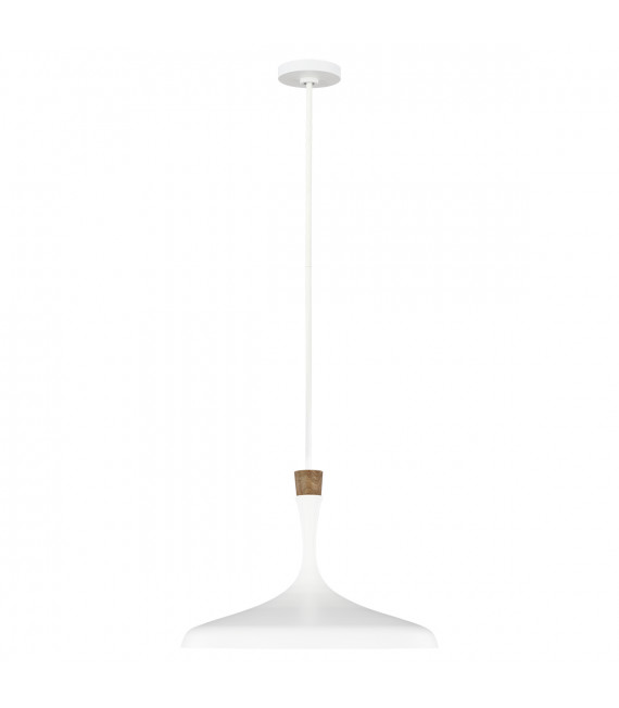 Suspension Darwin Blanc mat 34 Cm