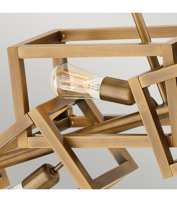 Suspension Ensemble Bronze brossé