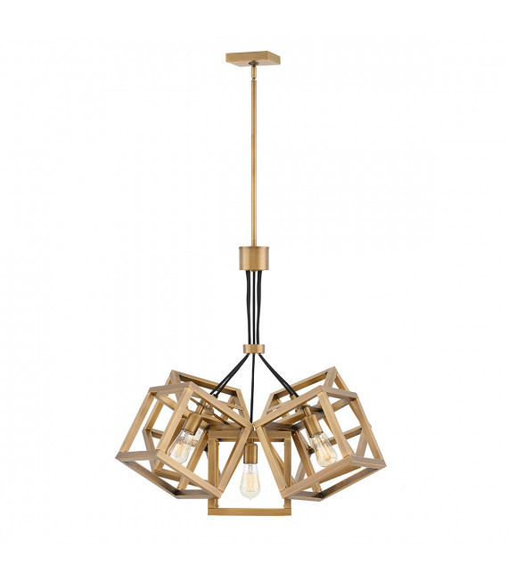 Suspension Ensemble Bronze brossé
