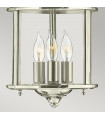 Suspension Gentry Nickel poli 32,1 Cm