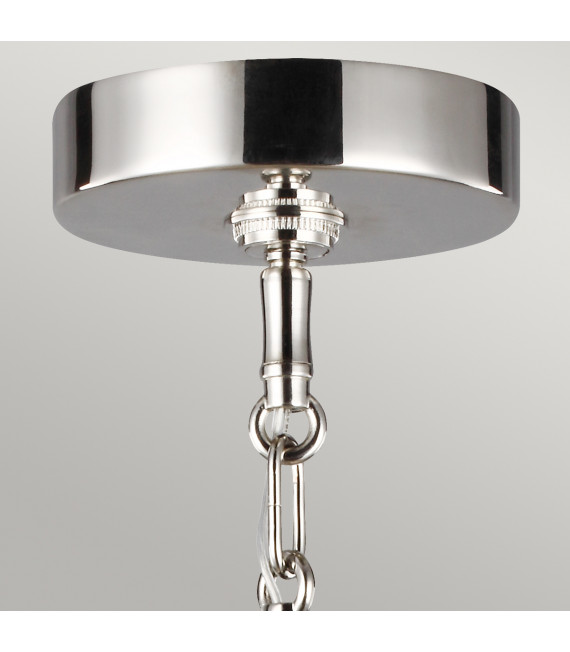 Suspension Harper Nickel poli 35,2 Cm