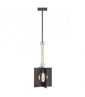 Suspension Ludlow Graphite brossé