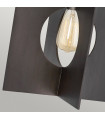 Suspension Ludlow Graphite brossé