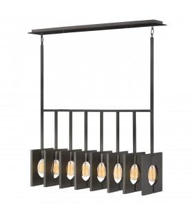 Suspension Ludlow Graphite brossé
