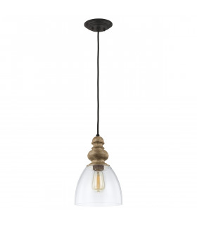 Suspension Matrimonio Bois flotté / zinc noir 34