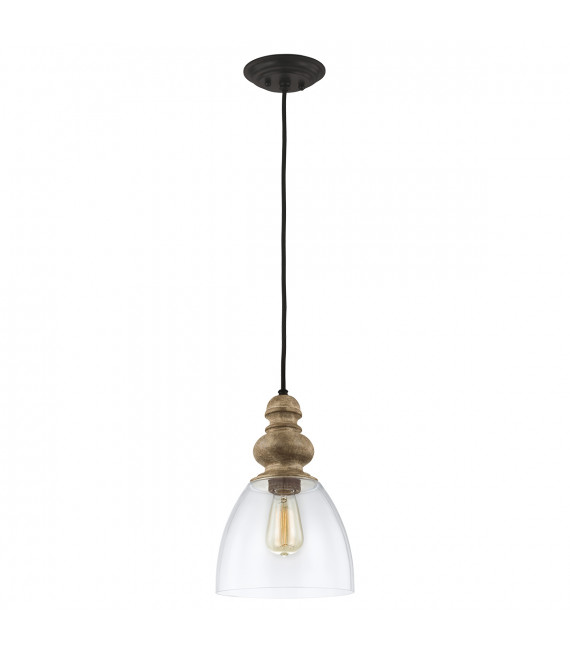 Suspension Matrimonio Bois flotté / zinc noir 34