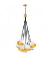 Suspension Nula Coquille blanc / luxe or