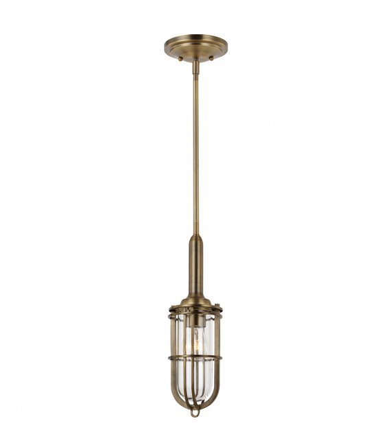 Suspension Urban Restoration Laiton antique sombre 14 Cm