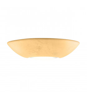Applique foglia oro Casablanca 1 lampadina 10cm
