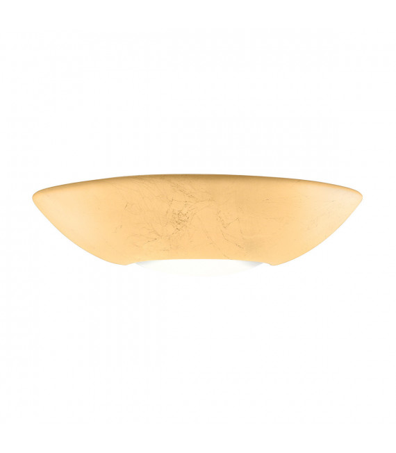 Casablanca gold leaf wall light 1 bulb 10cm