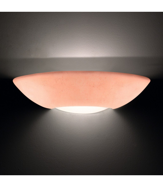Lampada da parete Casablanca rame 1 lampadina 10cm