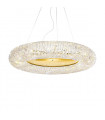 Carla pendant light 24 carats gold 15 bulbs 32cm