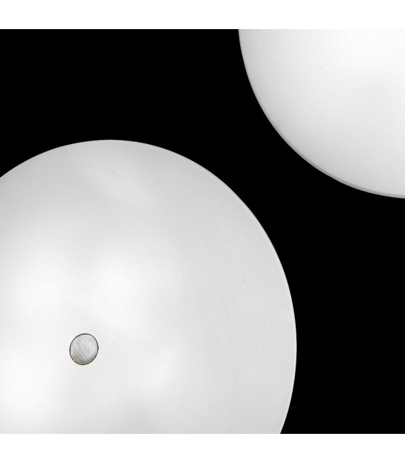 Plafoniera Centro Nickel 1 lampadina 8cm