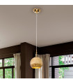 Suspension Luna 24 carats d'or 1 ampoule 200cm